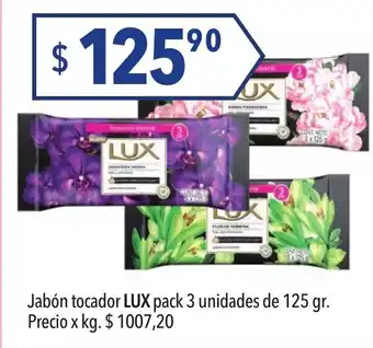 Hergo Lux Jabón tocador pack 3 unidades de 125gr oferta