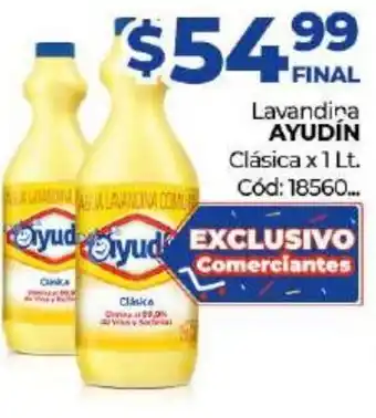 Diarco Ayudin Lavandina clásica x 1lt oferta