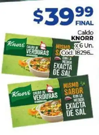 Diarco Knorr Caldo x 6un oferta