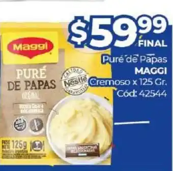 Diarco Maggi Pure de Papas Cremoso x 125gr oferta