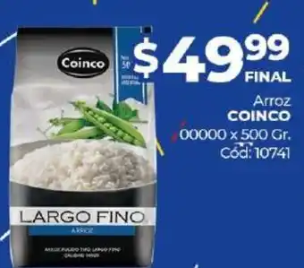 Diarco Coinco Arroz 00000 x 500gr oferta