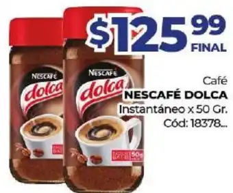 Diarco Nescafé Dolca Café Instantaneo x 50gr oferta
