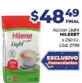 Diarco Hileret Azúcar light x 250gr oferta