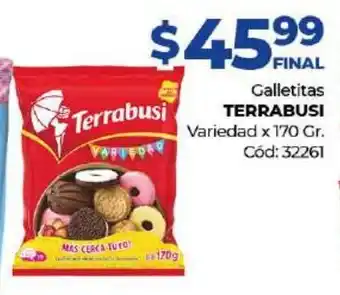 Diarco Terrabusi Galletitas Variedad x 170gr oferta