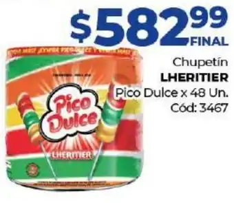 Diarco Lheritier Chupetín Pico Dulce x 48un oferta