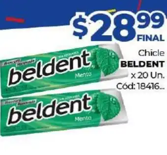 Diarco Beldent Chicle x 20un oferta