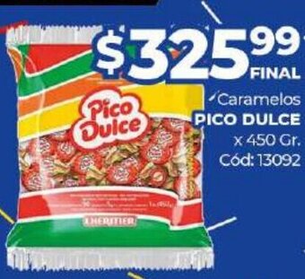 Diarco Pico Dulce Caramelos x 450gr oferta