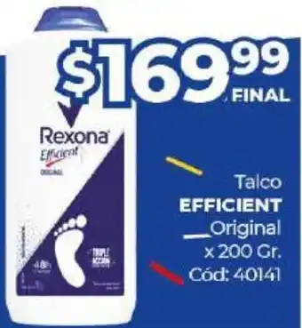 Diarco Efficient Talco Original x 200gr oferta