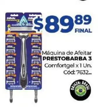 Diarco Prestobarba 3 Máquina de Afeitar Comfortgel x 1un oferta