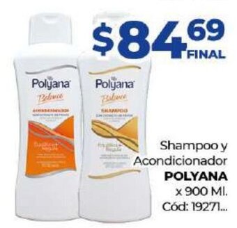 Diarco Polyana Shampoo y Acondicionador x 900ml oferta