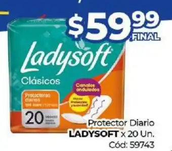 Diarco LadySoft Protector Diario x 20un oferta