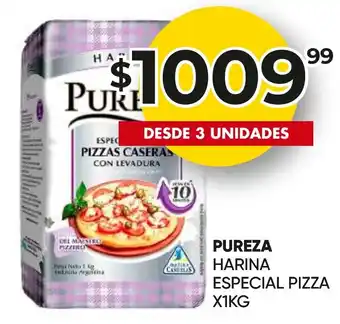 Maxi Ofertas PUREZA HARINA ESPECIAL PIZZA X 1KG oferta