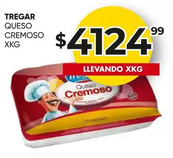 Maxi Ofertas TREGAR QUESO CREMOSO X KG oferta
