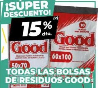 Diarco Todas Las Bolsas de Residuos Good oferta