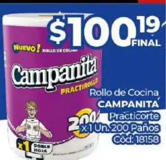 Diarco Campanita Rollo de cocina Practicorte x 1un oferta