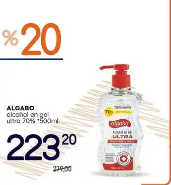 Supermercados Monarca Algabo Alcohol En Gel Ultra 70% 500ml oferta