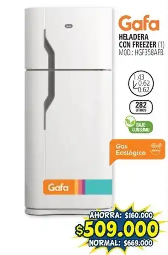 Casa del Audio Gafa HELADERA CON FREEZER oferta