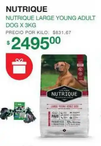 Puppis Nutrique Large Young Adult Dog X 3kg oferta