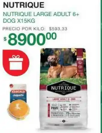 Puppis Nutrique Large Adult 6+ Dog X15kg oferta