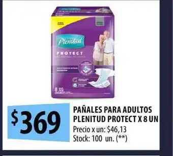 Punto Mayorista Pañales Para Adultos Plenitud Protect x 8un oferta