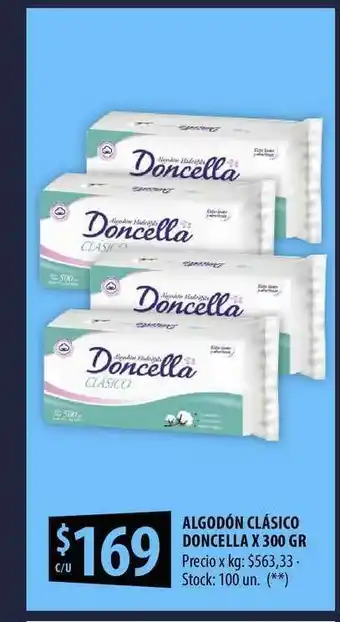 Punto Mayorista Algodón Clásico Doncella x 300gr oferta