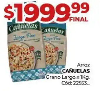 Diarco Arroz CAÑUELAS Grano Largo x 1Kg. oferta