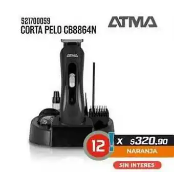 Pacman 521700059 Corta Pelo Cb8864n Atma oferta