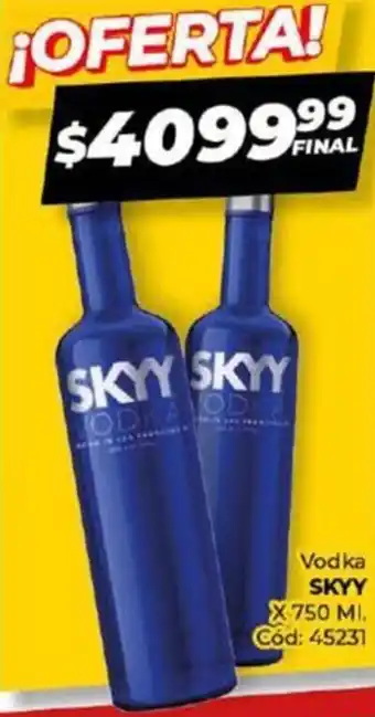 Diarco Vodka SKYY x 750 ml oferta