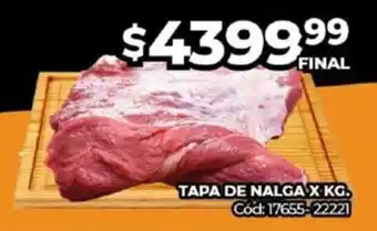 Diarco TAPA DE NALGA X KG. oferta