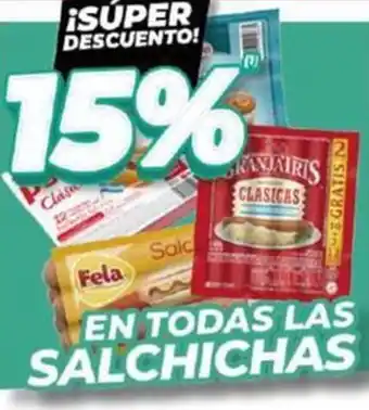 Diarco EN TODAS LAS SALCHICHAS oferta