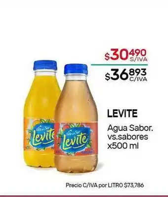 Nini Mayorista Levite Agua Sabor x 500ml oferta