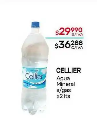 Nini Mayorista Cellier Agua Mineral S Gas x 2lts oferta