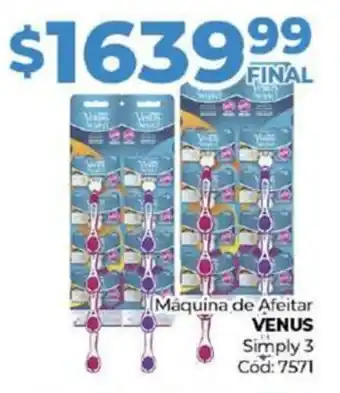 Diarco Máquina de Afeitar VENUS Simply 3 oferta