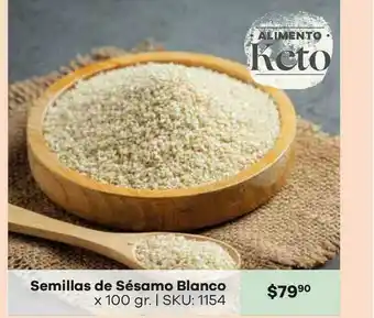 Grandiet Semillas De Sésamo Blanco x 100gr oferta