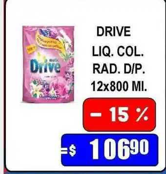 Dulcenter Drive Liq. Col. Rad. Dp. 12x800ml oferta
