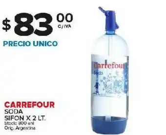 Carrefour Maxi Carrefour Soda Sifon x 2lt oferta