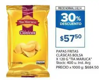 Carrefour Tia Maruca Papas Fritas Cläsicas Bolsa x 120g oferta