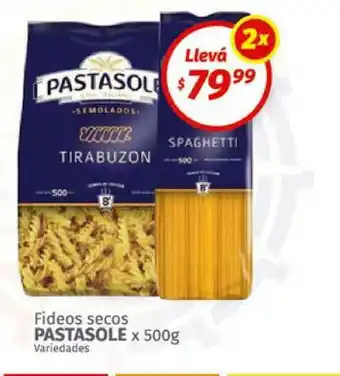 Arcoiris Supermercados Fideos Secos Pastasole x 500g oferta