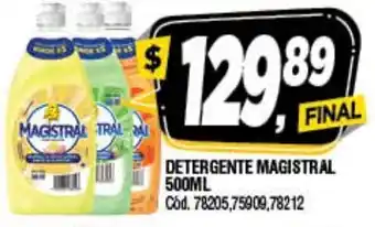 Supermercados Yaguar Magistral Detergente 500ml oferta