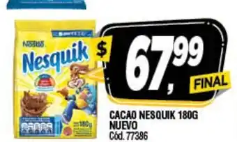 Supermercados Yaguar Nesquik Cacao 180 oferta