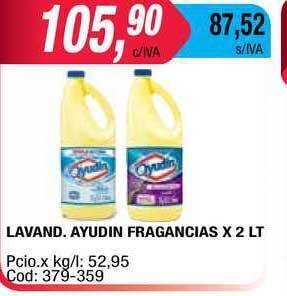 Maxiconsumo Ayudin Lavand. Fragancias x 2Lt oferta