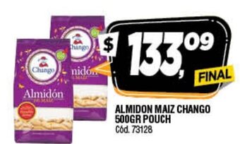 Supermercados Yaguar Almidon Maiz Chango 500gr Pouch oferta