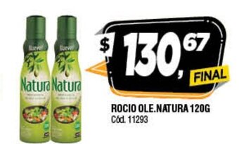 Supermercados Yaguar Rocio Ole Natura 120g oferta