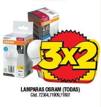 Supermercados Yaguar Lamparas Osram oferta