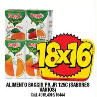 Supermercados Yaguar Baggio Alimento Pr.Jr 125c oferta