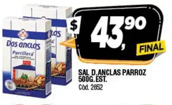 Supermercados Yaguar Do.Anclas Sal Parroz 500g oferta