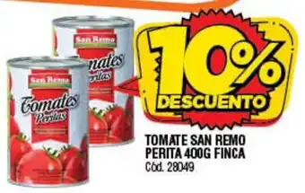Supermercados Yaguar Tomate San Remo Perita 400g Finca oferta