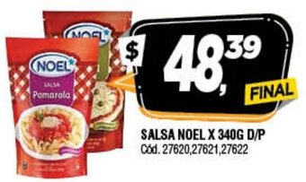 Supermercados Yaguar Noel Salsa x 340g D/P oferta
