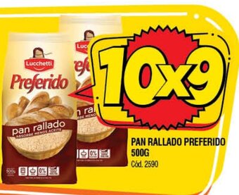 Supermercados Yaguar Pan Rallado Preferido 500g oferta