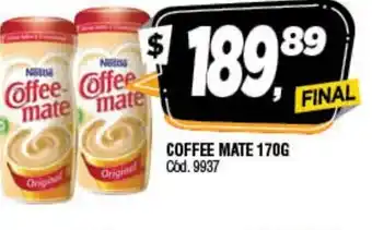Supermercados Yaguar Coffee Mate 170g oferta